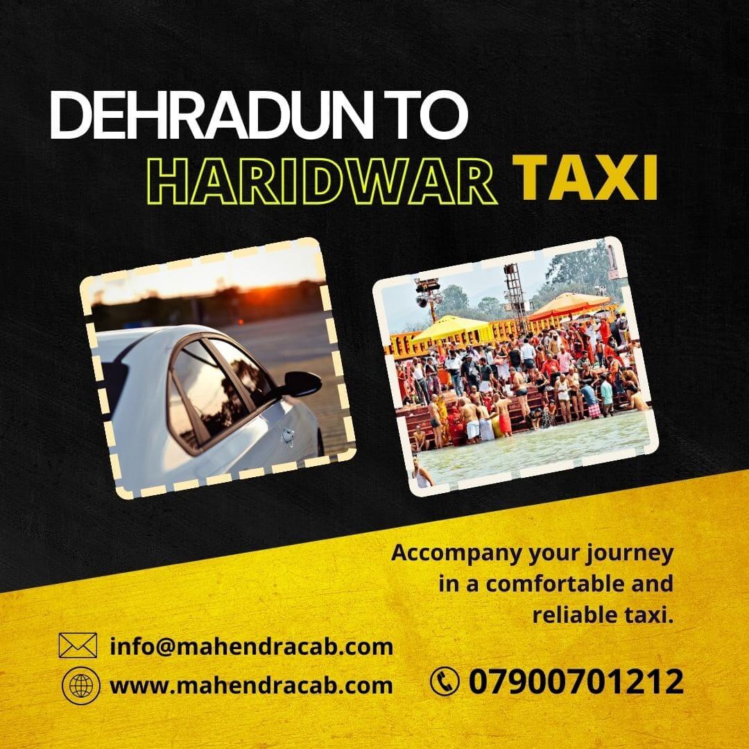 Dehradun to Haridwar taxi