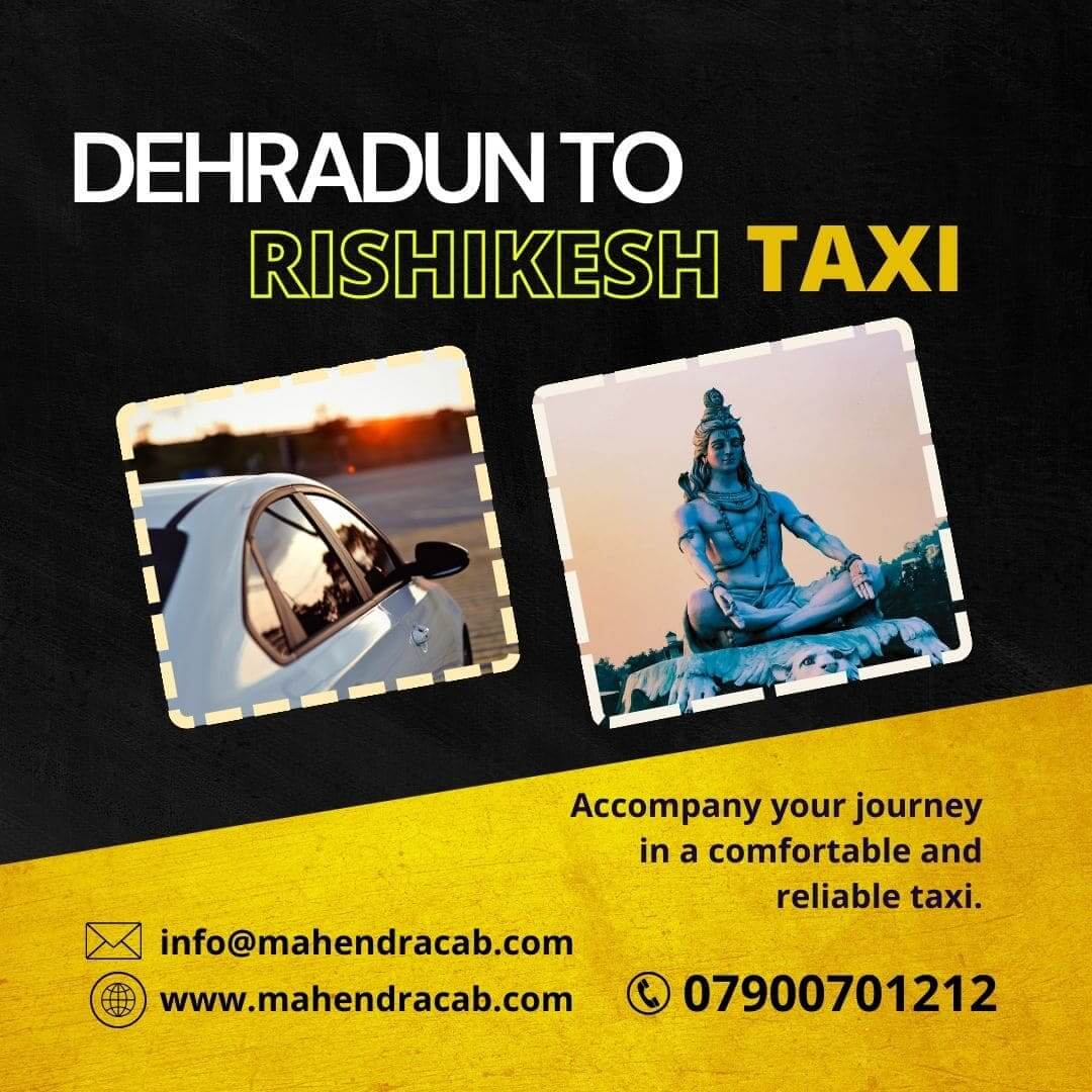 Dehradun to Rishikesh taxi