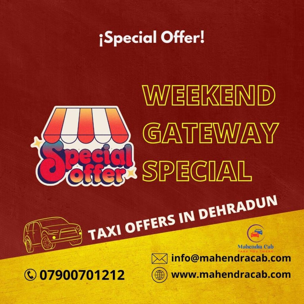 weekend special offers in Dehradun